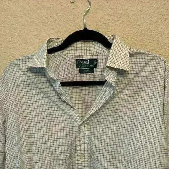 Polo by Ralph Lauren sz 17 Regent classic fit office business casual wedding - Picture 3 of 9